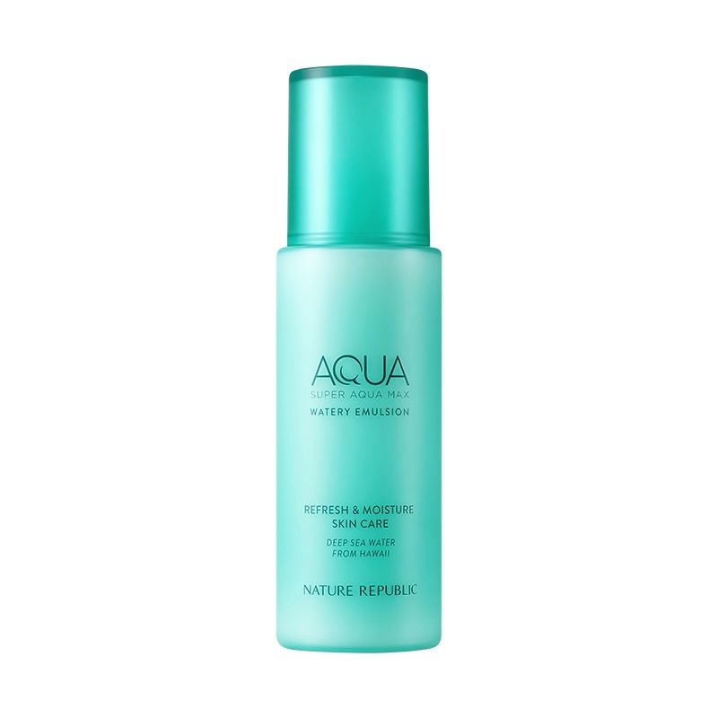 фото Увлажняющая эмульсия для лица nature republic super aqua max watery emulsion 130 мл