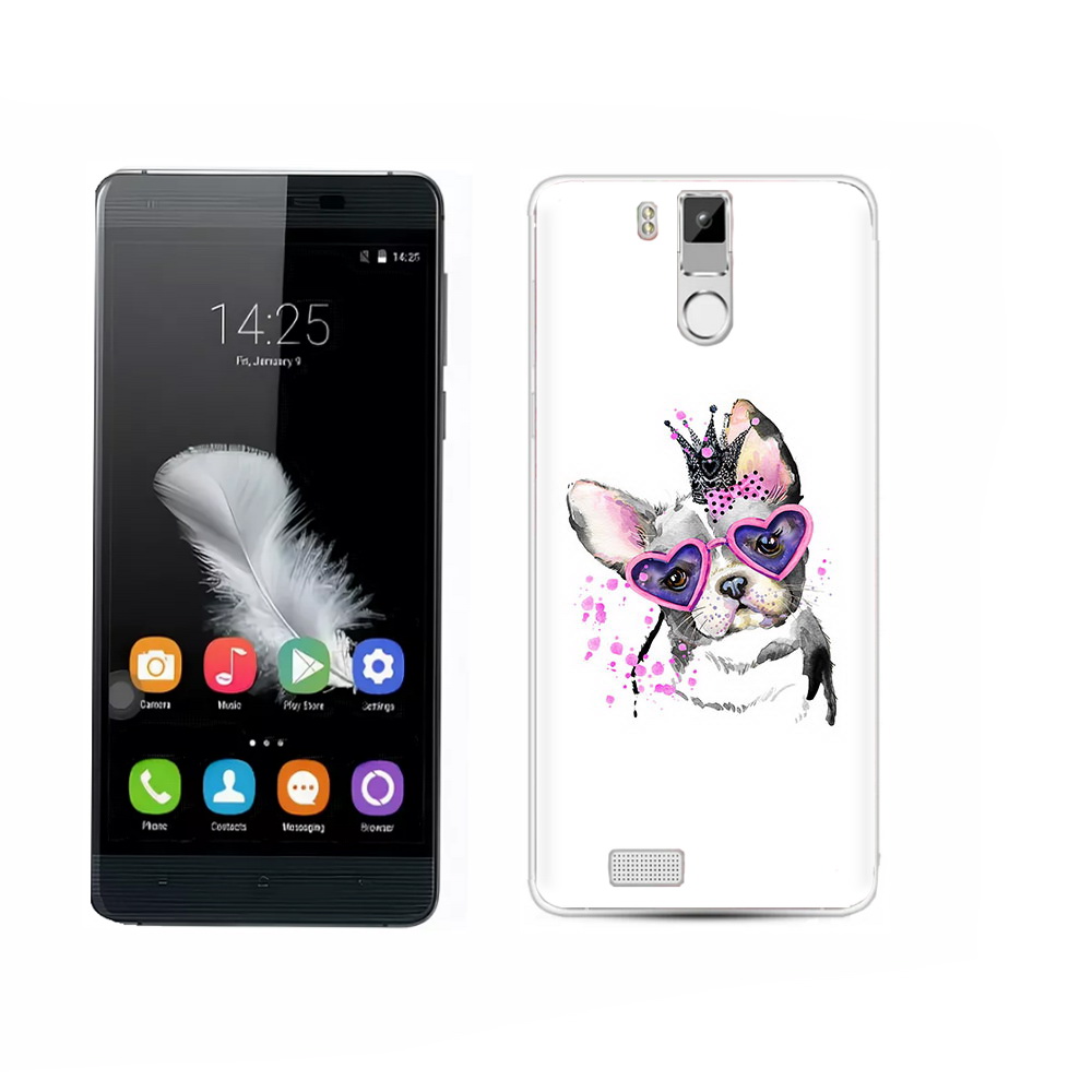 

Чехол MyPads Tocco для Oukitel K6000 Pro принцесса, Прозрачный, Tocco