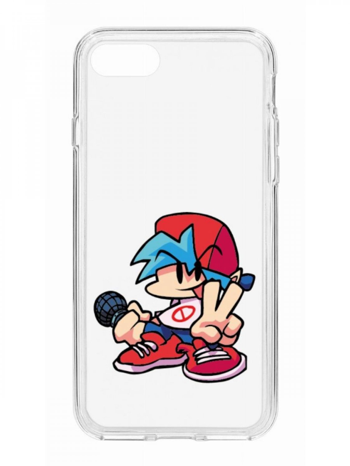 

Чехол для Apple iPhone 7 /8 /SE 2020 КRUЧЕ Print Fox прозрачный с рисунком