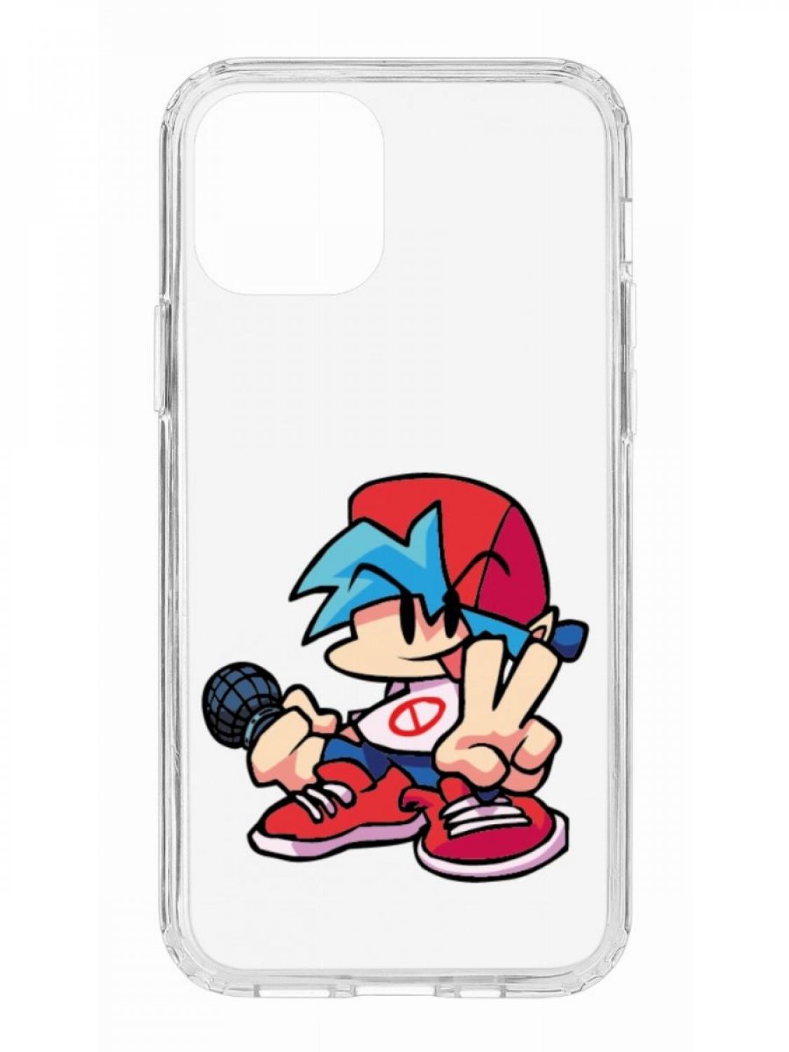 

Чехол для Apple iPhone 12/12 Pro КRUЧЕ Print Fox прозрачный с рисунком