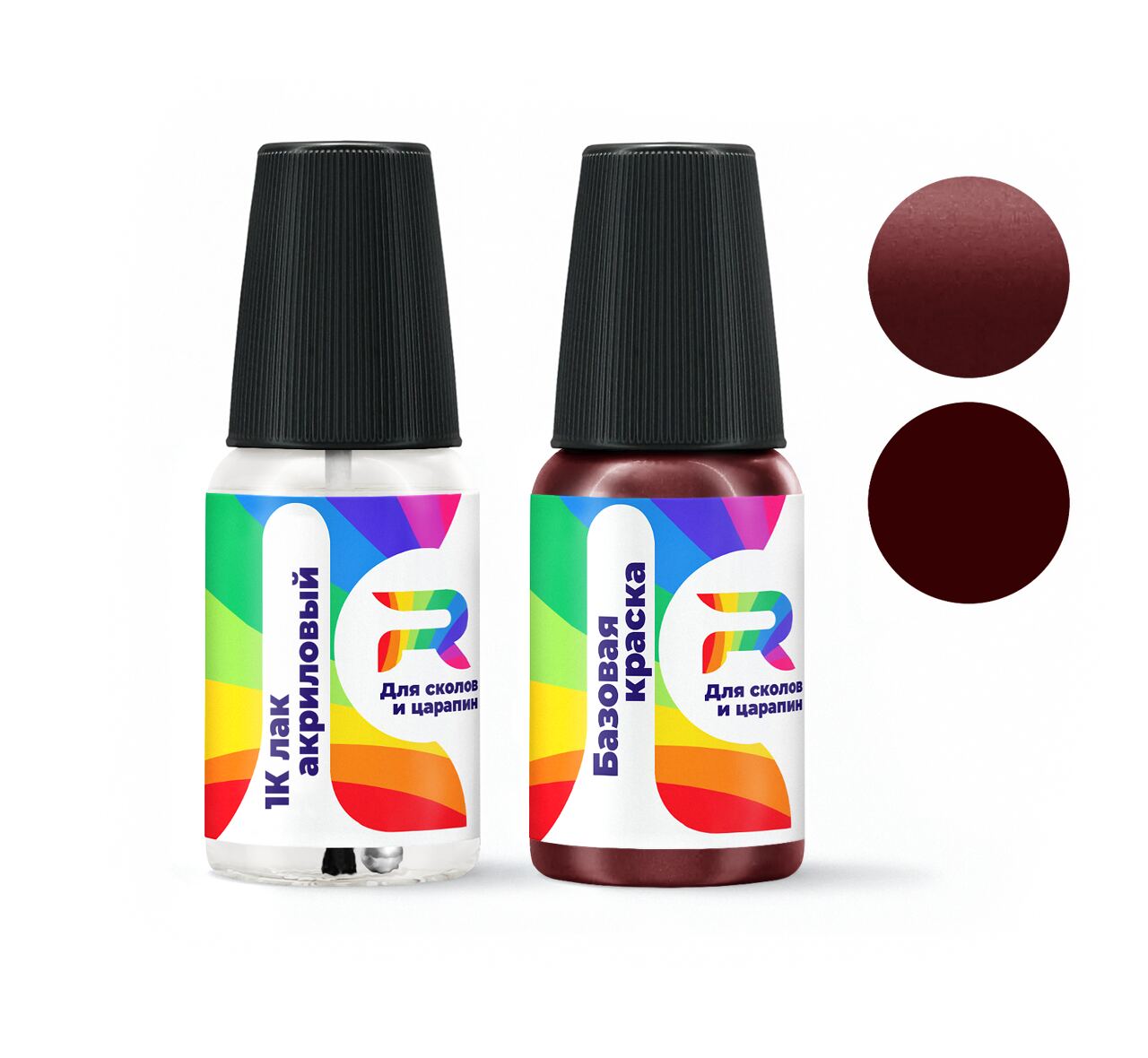 

Подкраска сколов Ford 3H - Rojo Barcelona (Базовая) RAL1, Ford 3H Rojo Barcelona