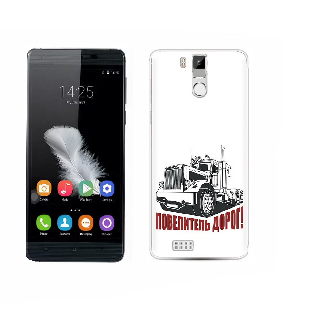 

Чехол MyPads Tocco для Oukitel K6000 Pro повелитель дорог, Прозрачный, Tocco