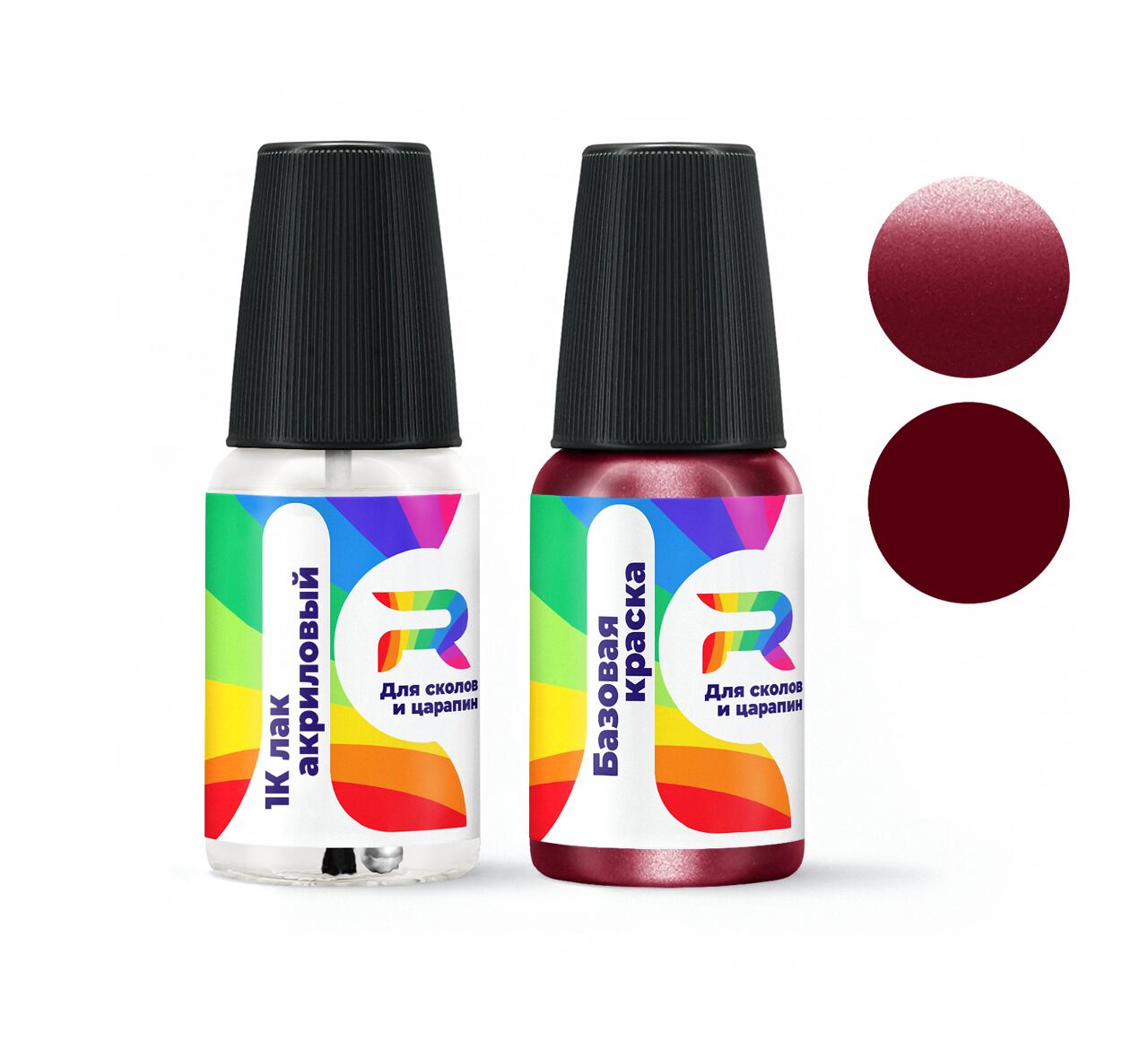 

Подкраска сколов Ford VT, MU - Vino Tinto (Базовая) RAL1, Ford VT, MU Vino Tinto