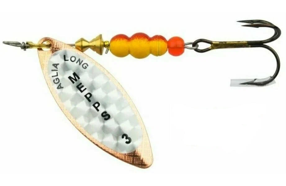 

Блесна вращающаяся Mepps AGLIA LONG RAINBO, 3, Copper, Розовый, AGLIA LONG RAINBO