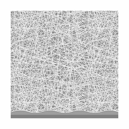 

Клеенка столовая виниловая ЭЛЕГИЯ 1,35х22м 011-white, Белый