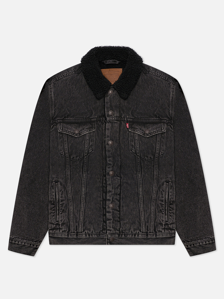 

Джинсовая куртка мужская Levi's 16365 серая XL, 16365