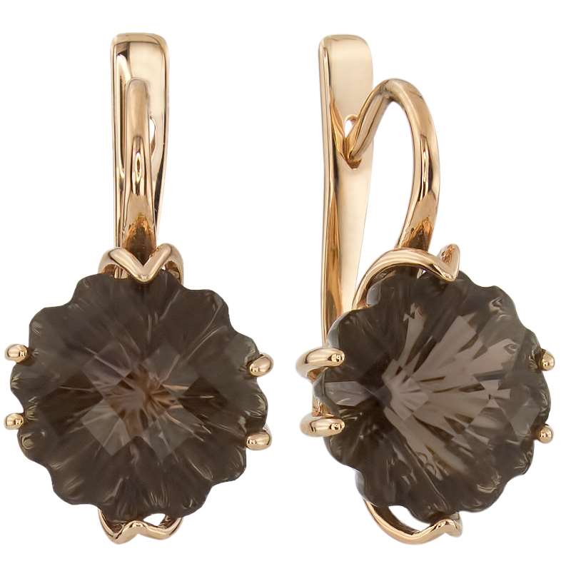 

Серьги из красного золота с раухтопазом ALORIS Серьги 1495Р, Серьги 1495Р