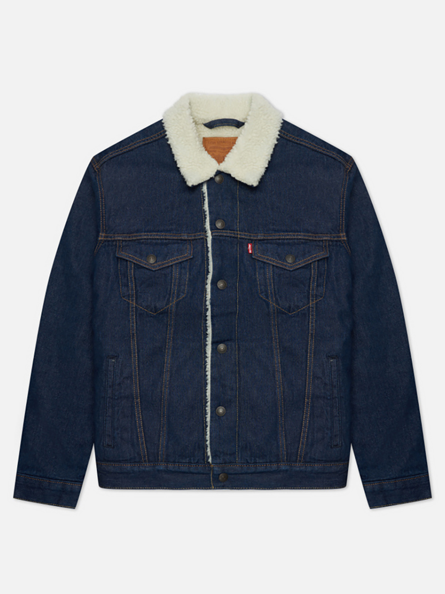 Джинсовая куртка мужская Levi's 16365-0084 синяя L