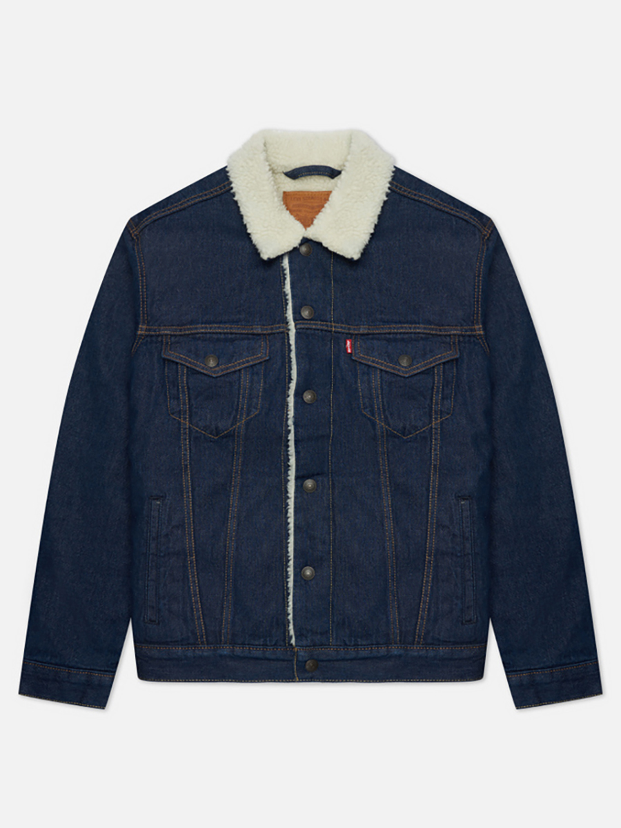 Джинсовая куртка мужская Levi's 16365-0084 синяя M