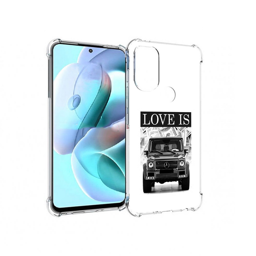 

Чехол MyPads Tocco для Motorola Moto G71 гелик (PT227080.353.285), Прозрачный, Tocco
