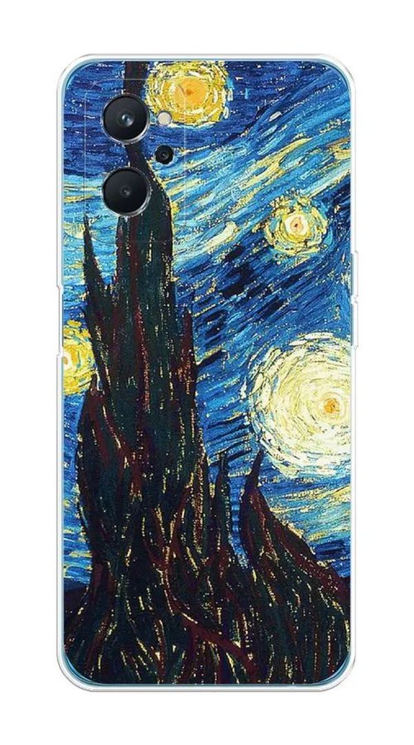 

Чехол Awog на Oppo A96 4G "Ван Гог Звездная ночь", Разноцветный, 2510850-9