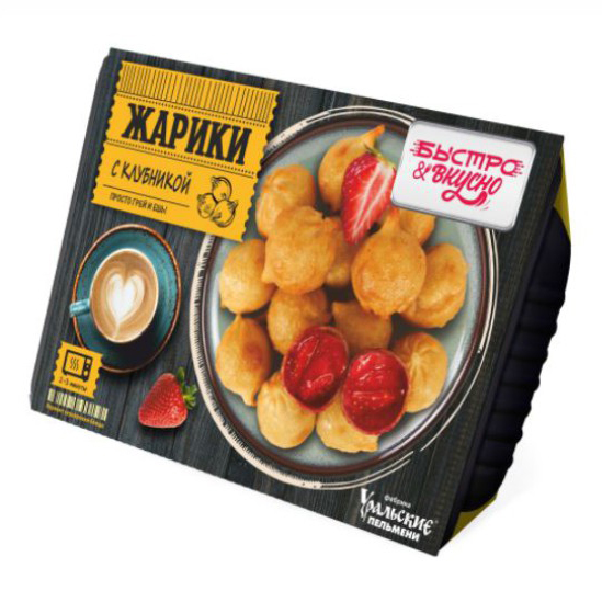 Жарики Быстро & Вкусно с клубникой 270 г