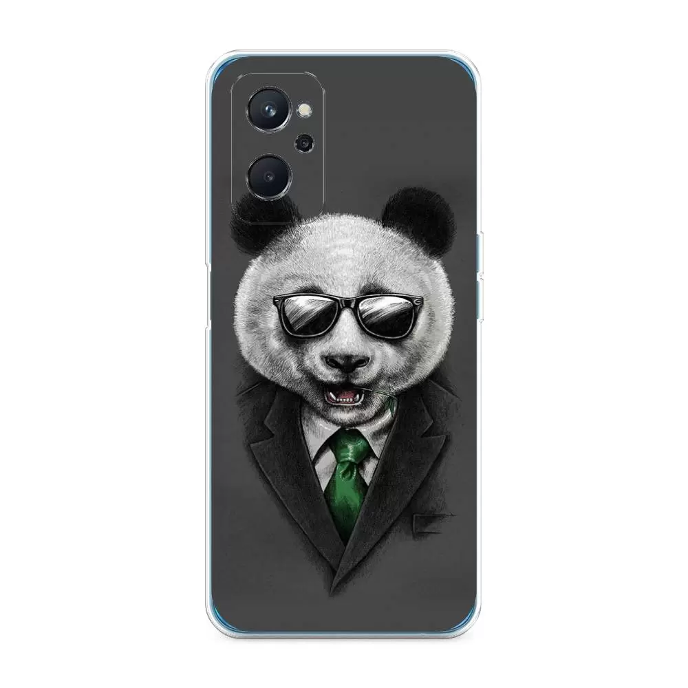 

Силиконовый чехол Awog "Деловая панда" для Oppo A96 4G, Серый, 2510850-10