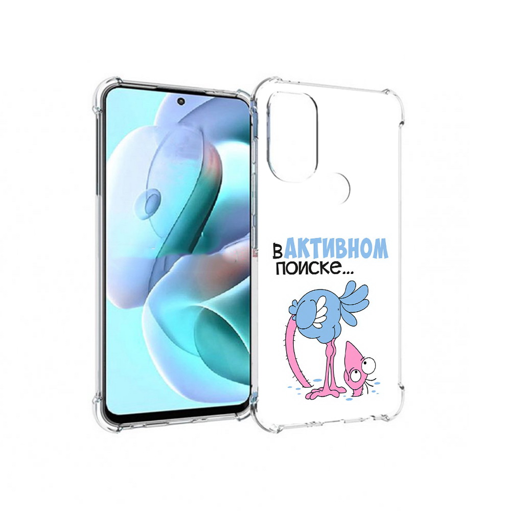 

Чехол MyPads Tocco для Motorola Moto G71 в активном поиске (PT227080.353.255), Прозрачный, Tocco
