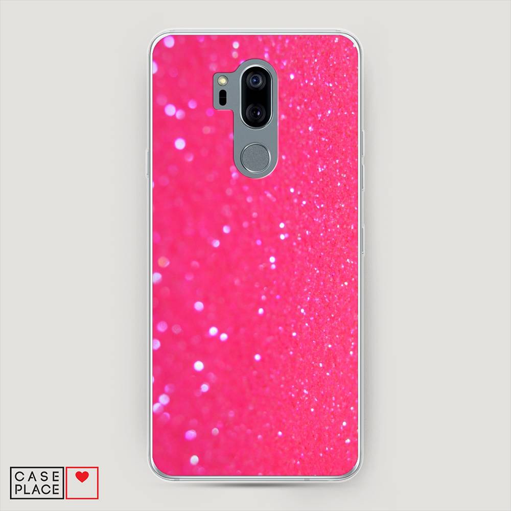 

Чехол Awog "Малиновые блестки рисунок" для LG G7 ThinQ