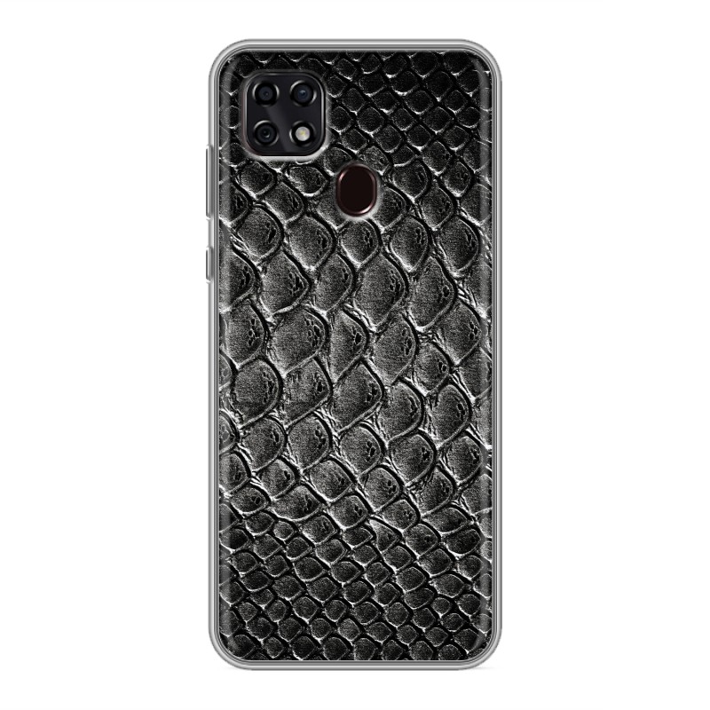 

Дизайнерский силиконовый чехол для ZTE Blade 20 Smart Кожа змеи