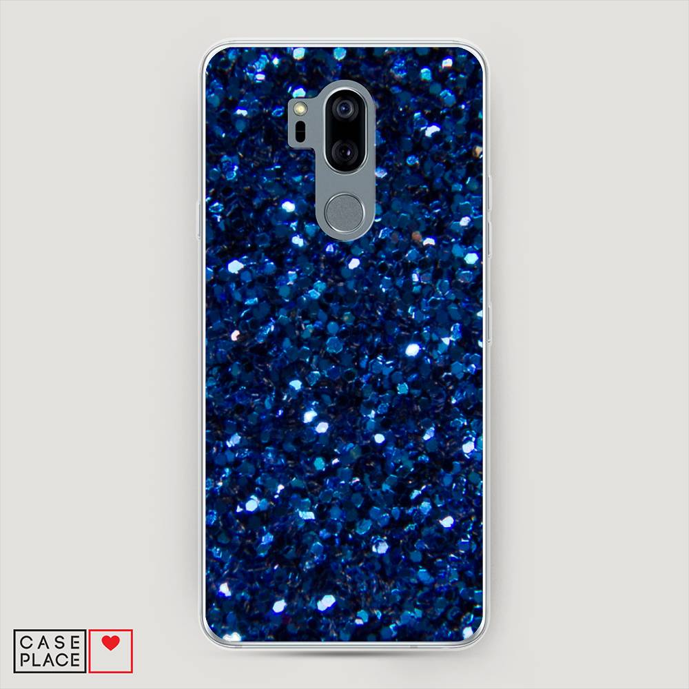 

Чехол Awog "Синие блестки рисунок" для LG G7 ThinQ