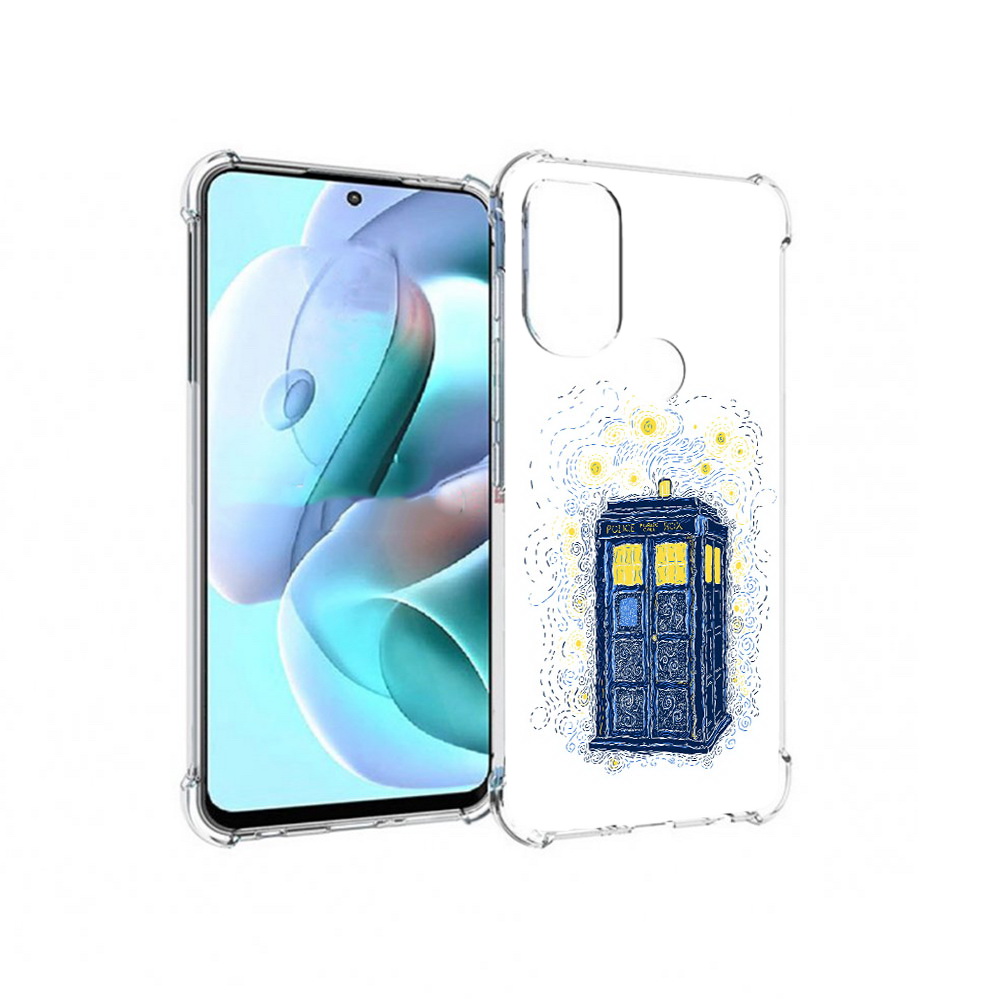 

Чехол MyPads Tocco для Motorola Moto G71 будка рисунок (PT227080.353.249), Прозрачный, Tocco
