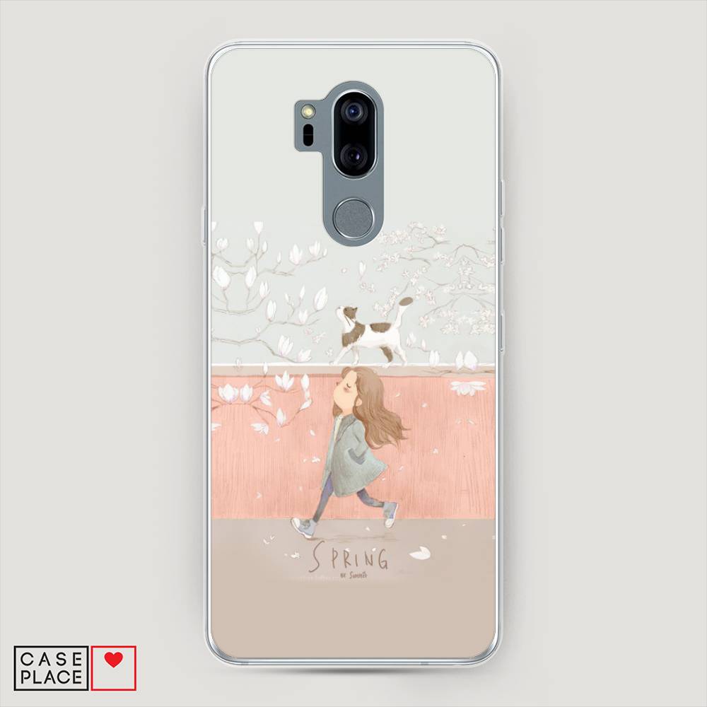

Чехол Awog "Девочка-весна" для LG G7 ThinQ, 83450-7