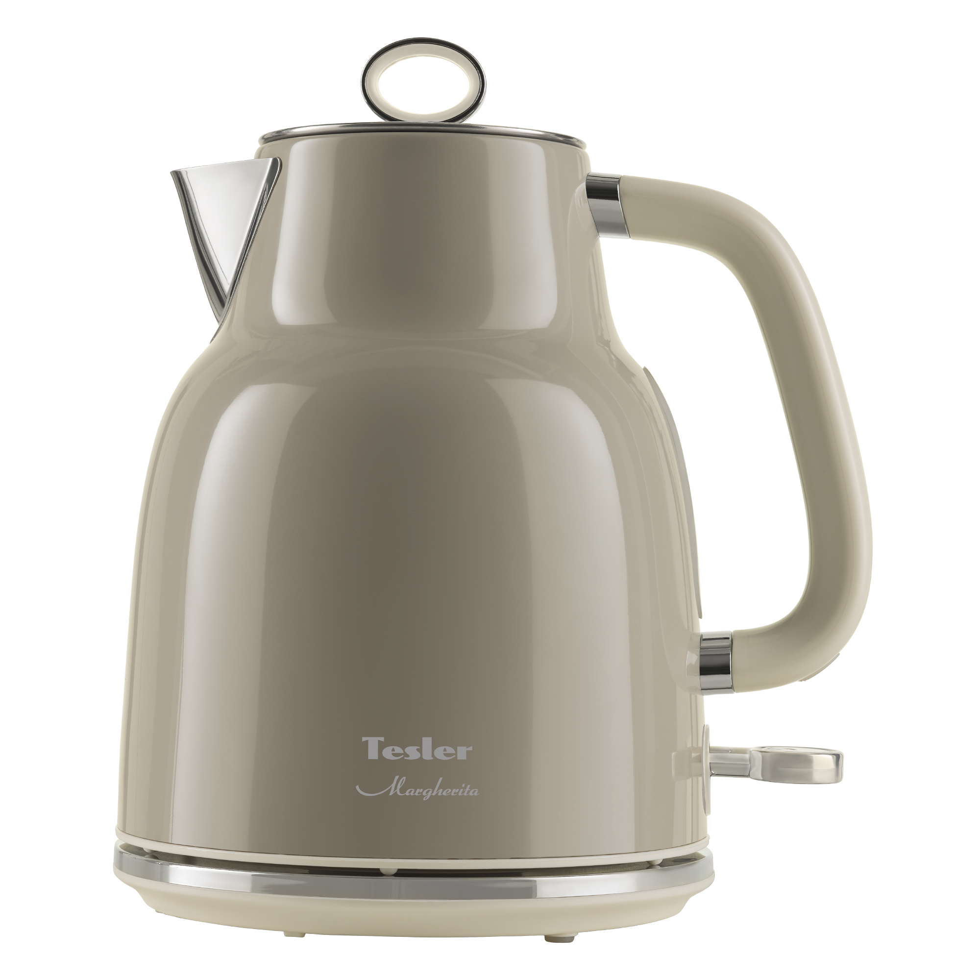 Чайник электрический TESLER KT-1760 1.7 л бежевый тостер tesler tt 240 green