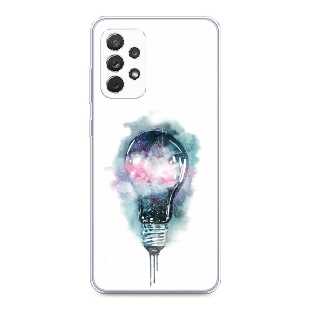 

Чехол на Samsung Galaxy A73 "Волшебная лампа", Белый;серый, 2104650-4