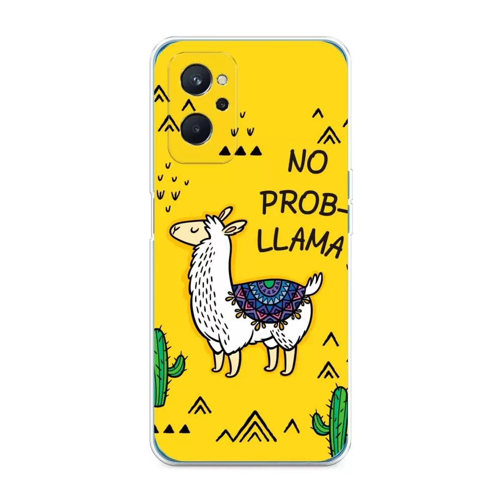 

Силиконовый чехол Awog "No probLLama" для Oppo A96 4G, Разноцветный, 2510850-2