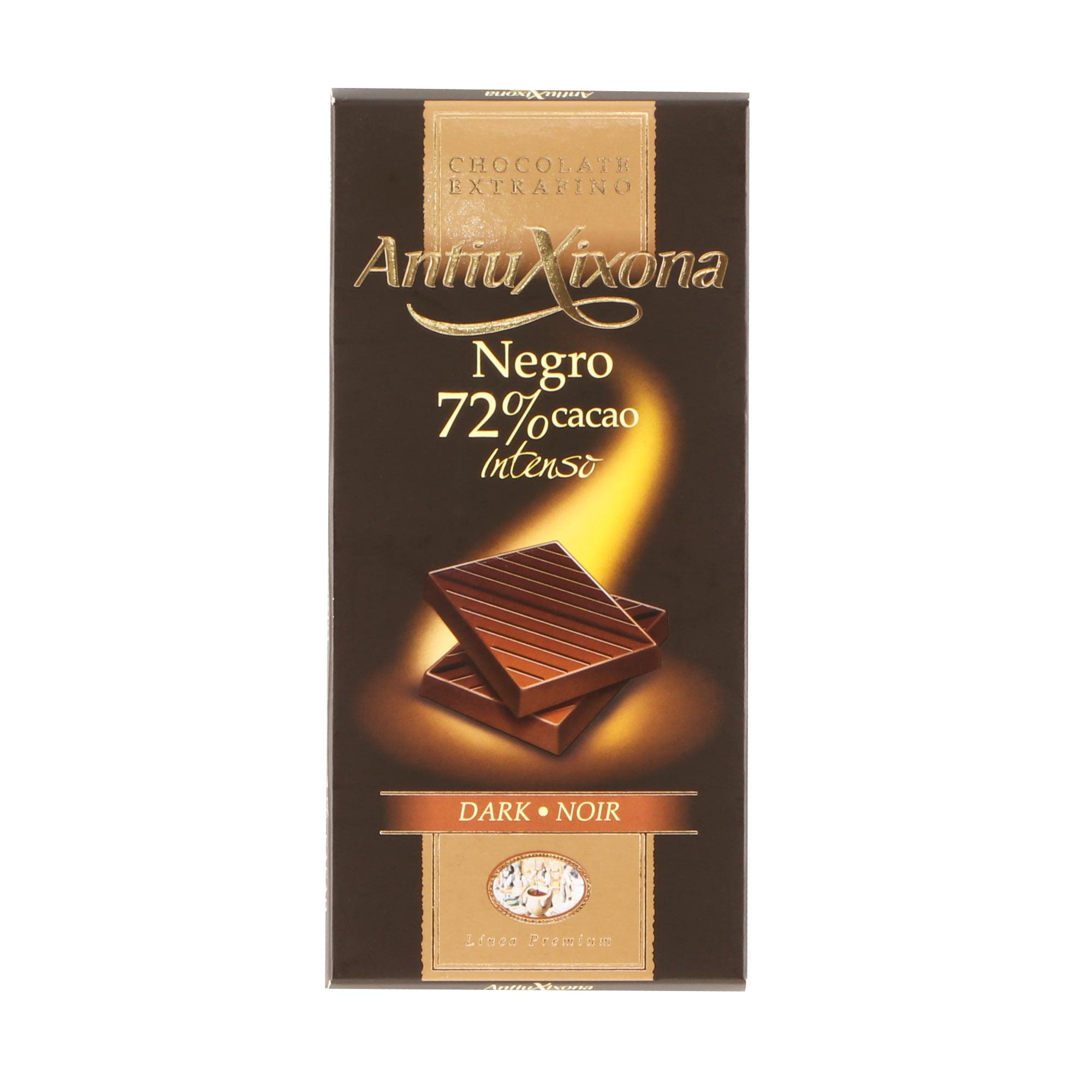 

Плитка Antiu Xixona темный шоколад 72% 100 г