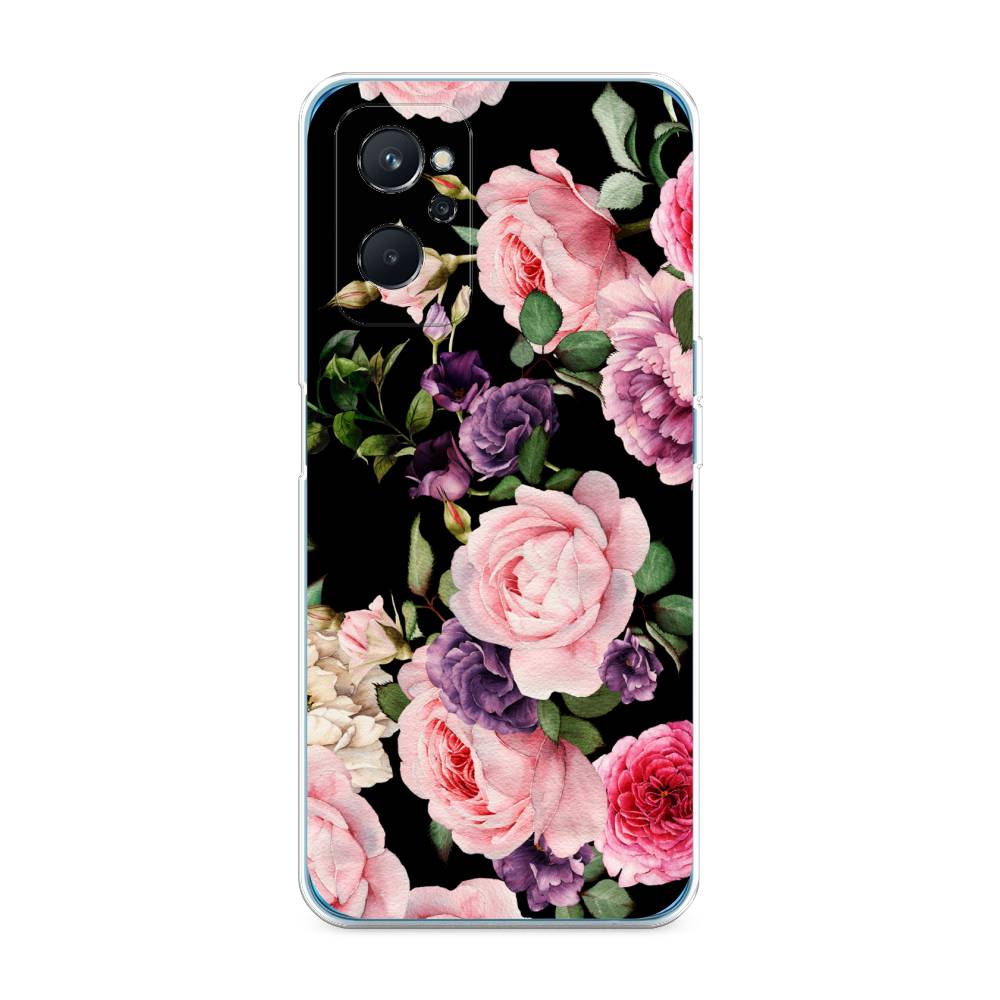 

Чехол Awog на Oppo A96 4G "Пионы на черном", 2510850-8
