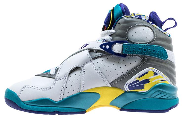 

Кроссовки унисекс Jordan Air Jordan 8 разноцветные 43 EU, Разноцветный, Air Jordan 8