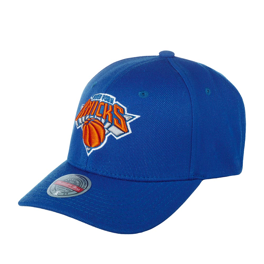 Бейсболка унисекс MITCHELL NESS HHSS3257-NYKYYPPPBLUE New York Knicks NBA синяя, one size