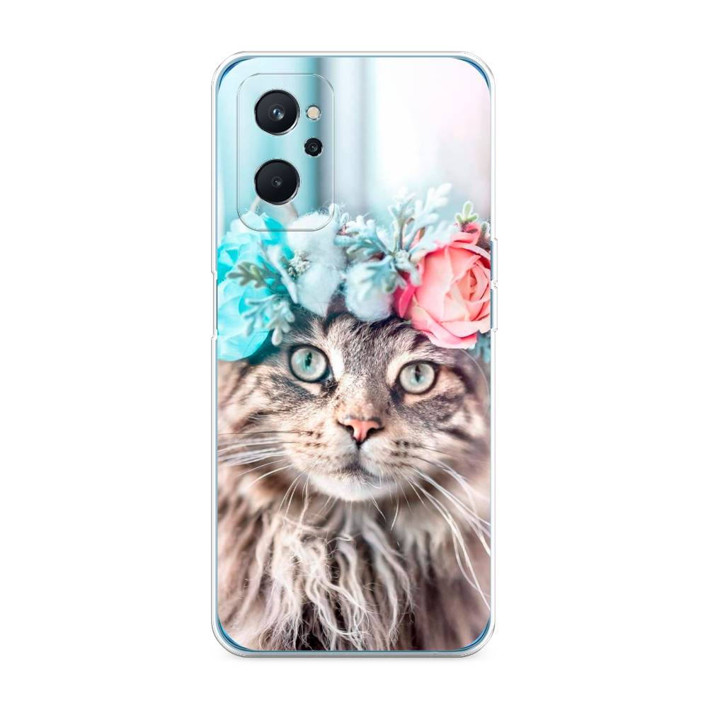 

Чехол Awog на Oppo A96 4G "Кот в венке", 2510850-2