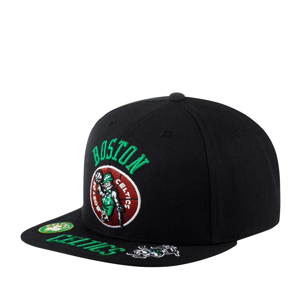 

Бейсболка унисекс Mitchell&Ness HHSS2997-BCEYYPPPBLCK Boston Celtics NBA черная, Черный, HHSS2997-BCEYYPPPBLCK Boston Celtics NBA