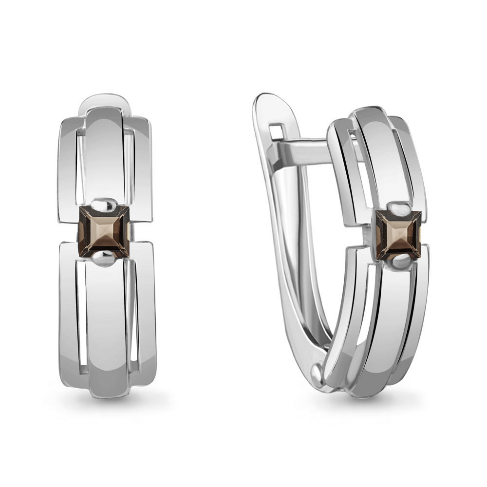 

Серьги из серебра с кварцем Aquamarine Aquamarine 4766901_925_р, 4766901_925_р