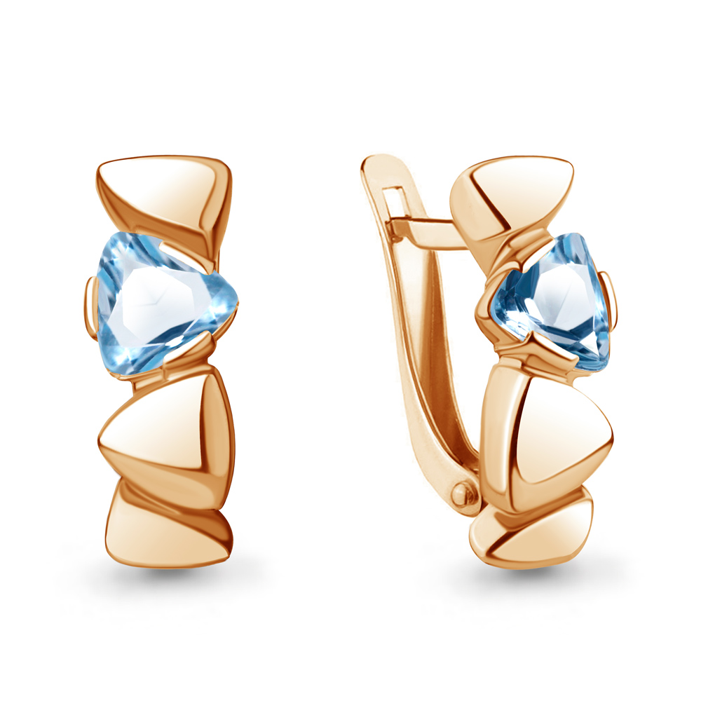 

Серьги из серебра с топазом Aquamarine Aquamarine 4766505_925_з, 4766505_925_з