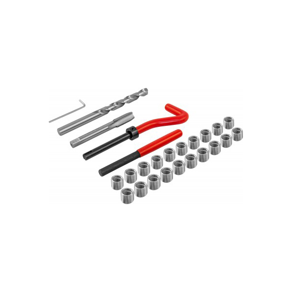 TRIS9125 Набор для восстановления резьбы M9x1.25, 25 предметов.Thorvik