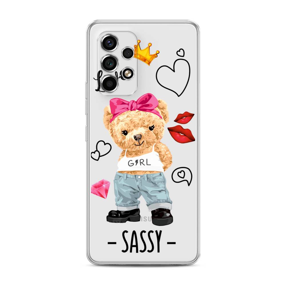 

Чехол на Samsung Galaxy A53 5G "Sugar Mommy", Голубой;белый;розовый, 2104550-6