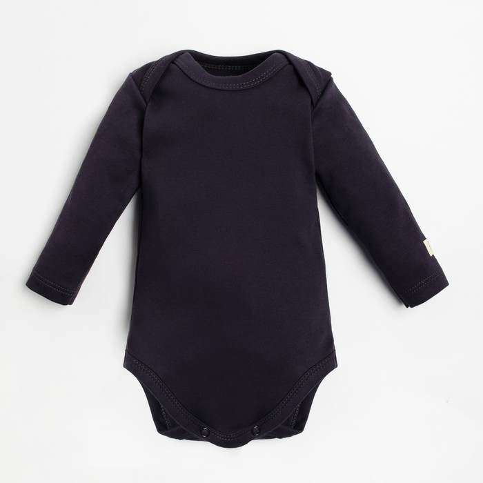 

Боди с длинным рукавом Крошка Я, BASIC LINE, рост 86-92 см, цвет тёмно-серый, BASIC LINE Крошка Я
