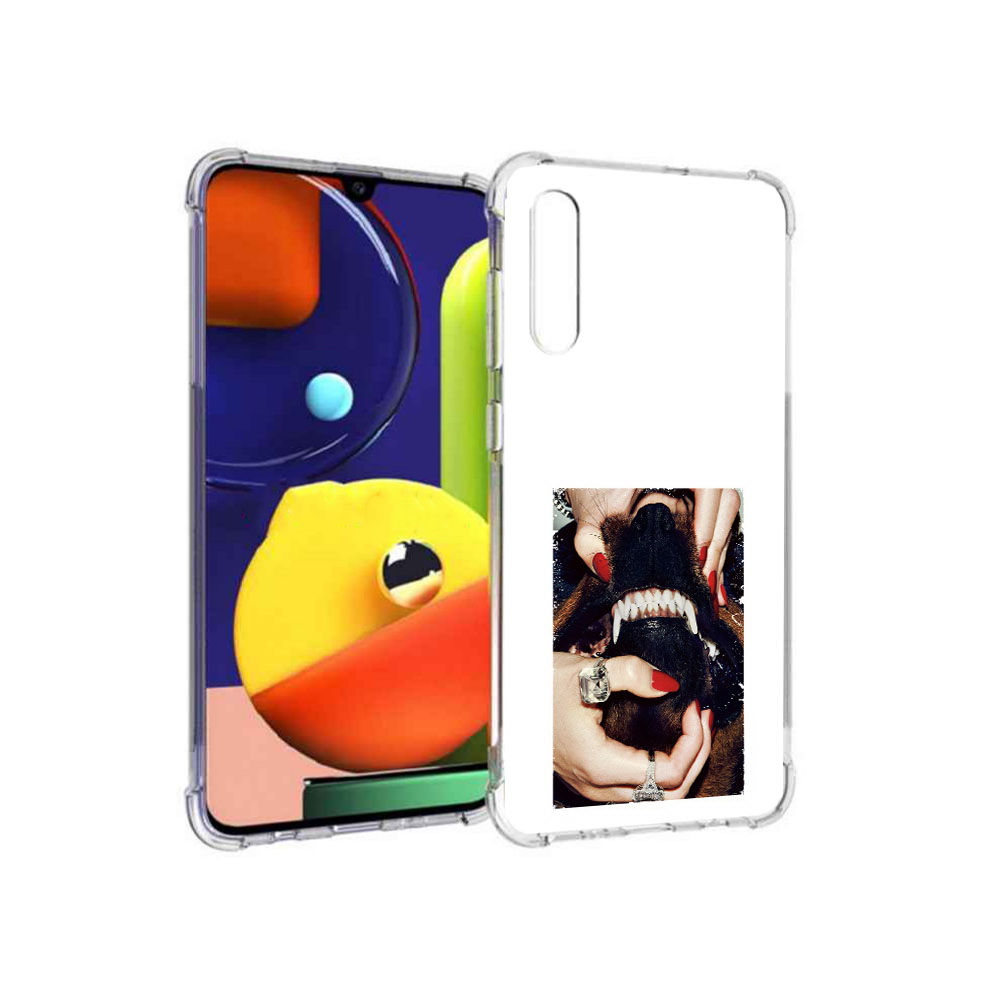 

Чехол MyPads Tocco для Samsung Galaxy A70 маникюр (PT128584.546.457), Прозрачный, Tocco