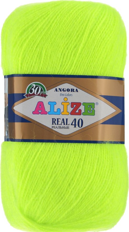 

Пряжа ALIZE Angora real 40 100 гр. 430м (40% шерсть, 60% акрил) (552), Розовый