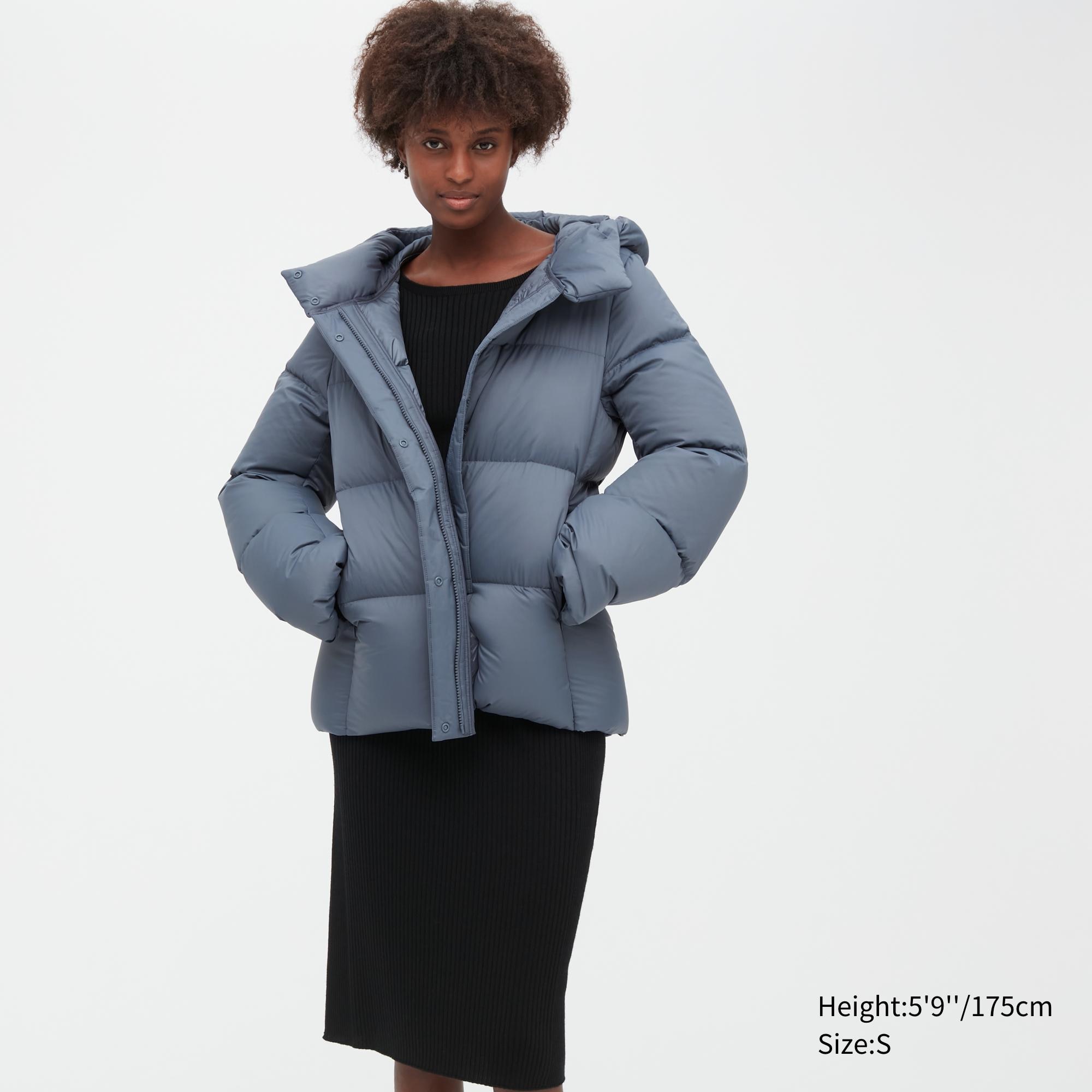 

Пуховик женский UNIQLO 450458COL64 синий XS (доставка из-за рубежа), 450458COL64