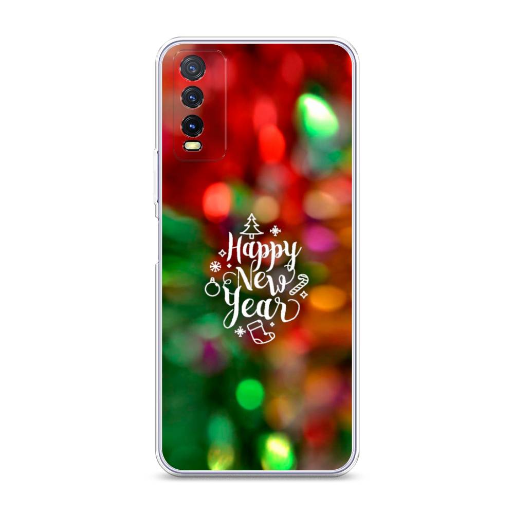 

Чехол на Vivo Y20 "Новый Год на елке", Зеленый;красный;желтый, 263650-5