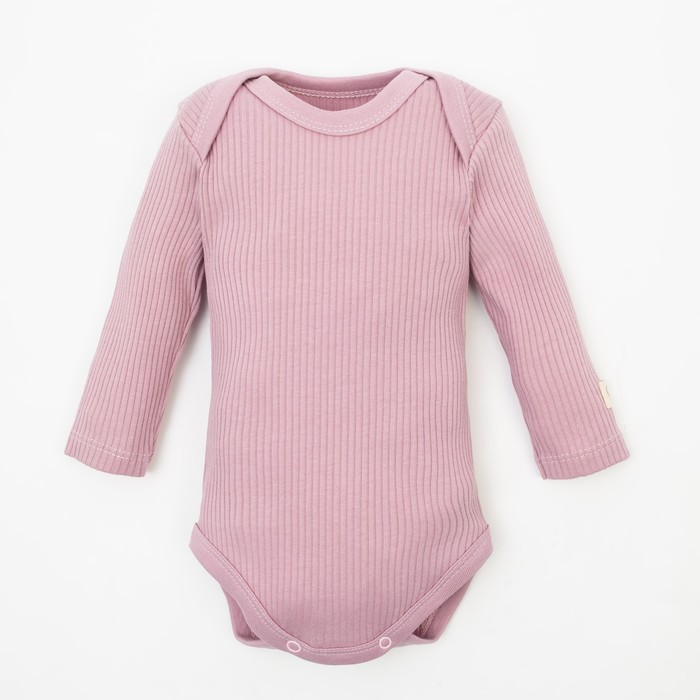 

Боди с длинным рукавом Крошка Я, BASIC LINE, рост 62-68 см, цвет розовый, BASIC LINE Крошка Я
