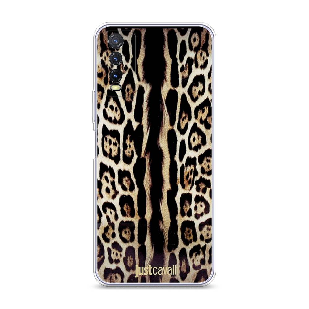 

Чехол на Vivo Y20 "Леопард кавалли", Черный;коричневый, 263650-1