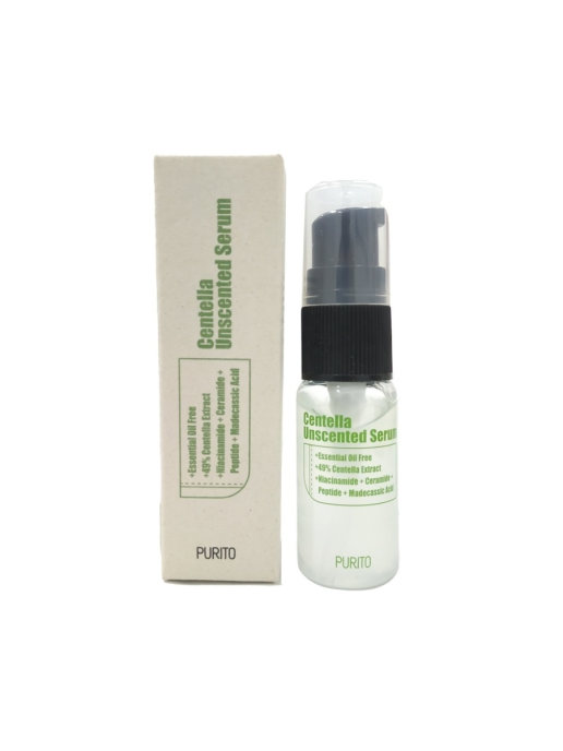 Сыворотка для чувствительной кожи Purito Centella Unscented Serum 15 мл