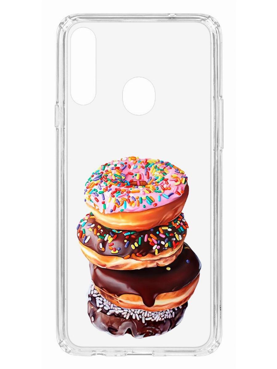 фото Чехол на samsung galaxy a20s kruche print donuts кruче