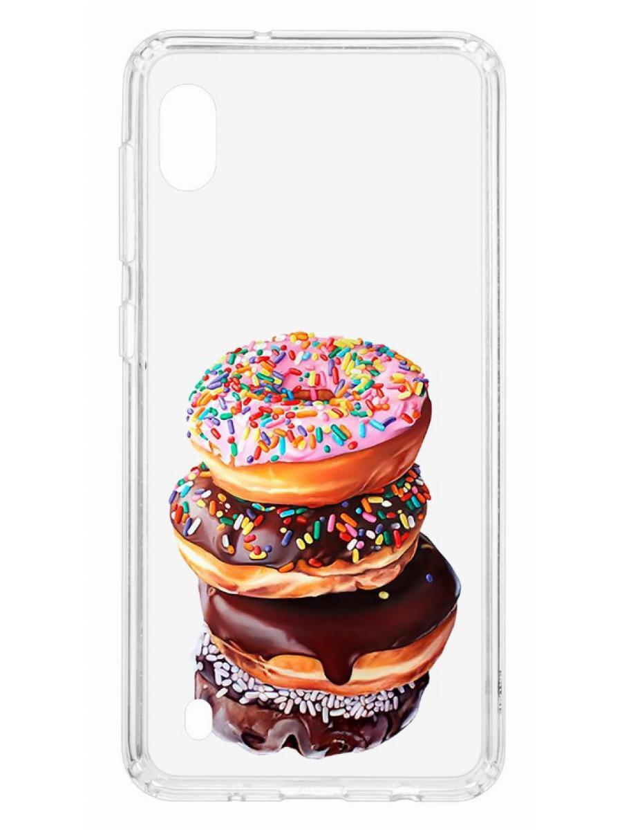 фото Чехол на samsung galaxy a10 2019 kruche print donuts кruче