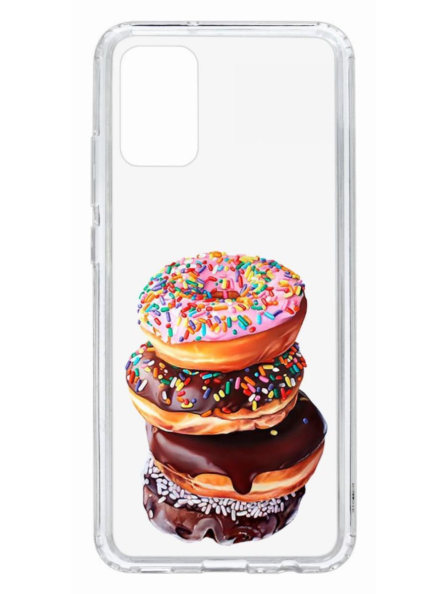 фото Чехол на samsung galaxy a02s kruche print donuts кruче