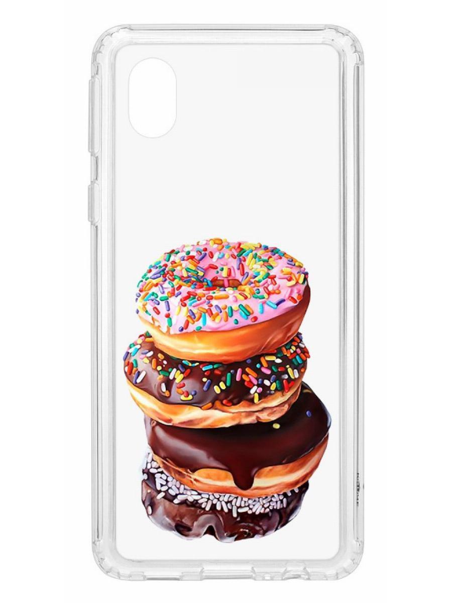 фото Чехол на samsung galaxy a01 core kruche print donuts кruче