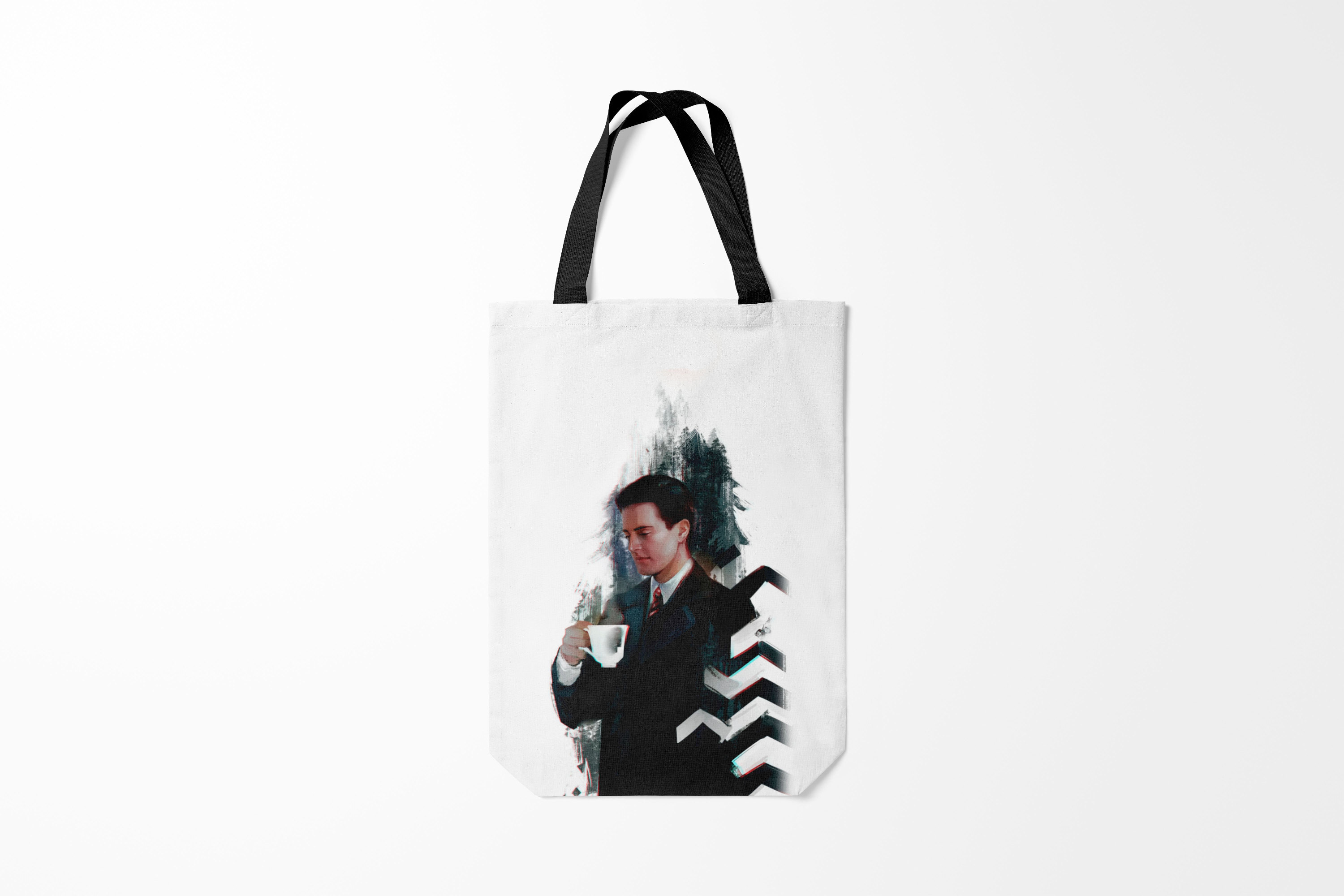 

Сумка шoппер унисекс Burnettie Твин Пикс Twin Peaks, черный, Твин Пикс Twin Peaks