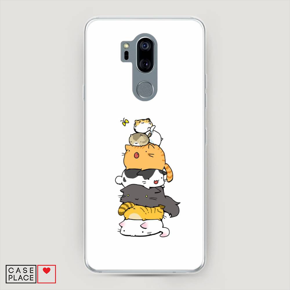 

Чехол Awog "Бутерброд из котиков" для LG G7 ThinQ, 83450-10